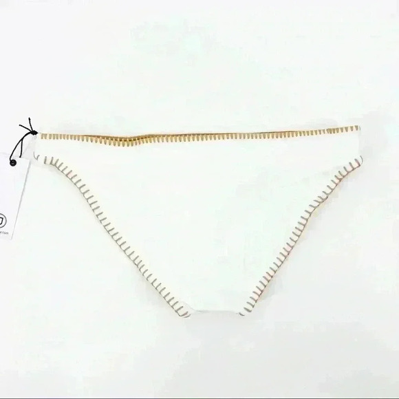 ELLEJAY x Revolve Women's Daniela Blanket Stitch Swim Bottom Size M NEW - Picture 4 of 10